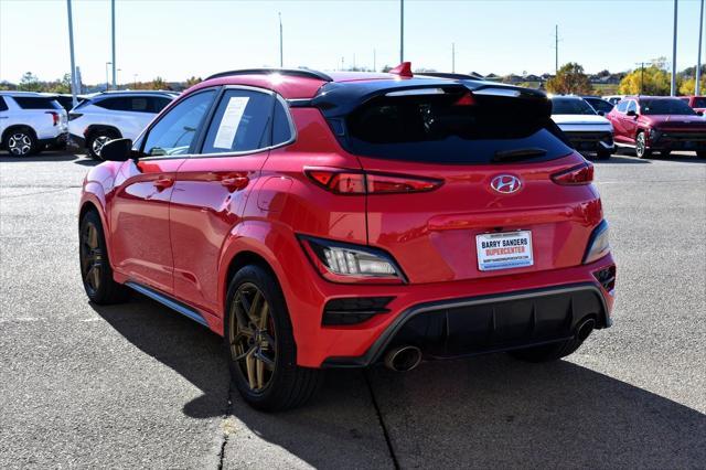 used 2023 Hyundai Kona N car, priced at $26,500