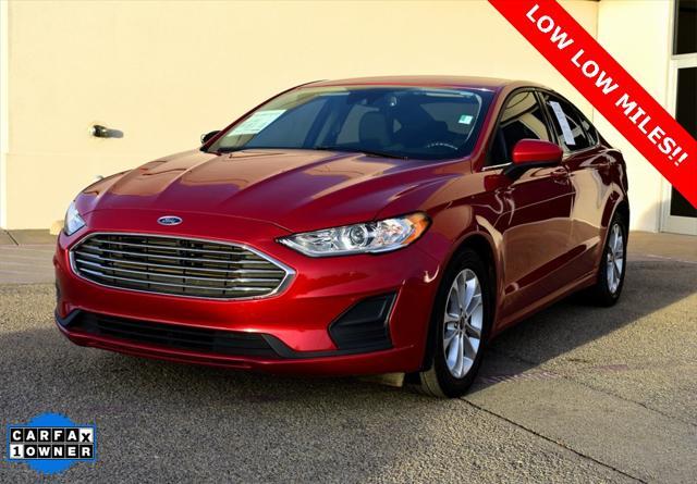 used 2020 Ford Fusion car, priced at $19,500