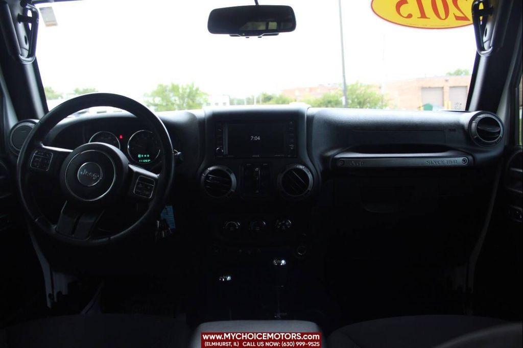 used 2015 Jeep Wrangler Unlimited car, priced at $16,999