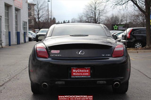 used 2006 Lexus SC 430 car, priced at $10,499