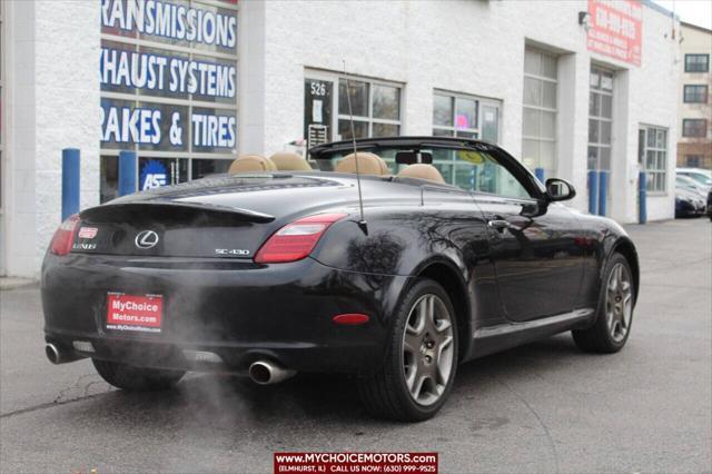 used 2006 Lexus SC 430 car, priced at $10,499