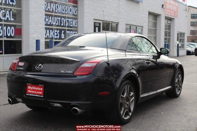 used 2006 Lexus SC 430 car, priced at $10,499