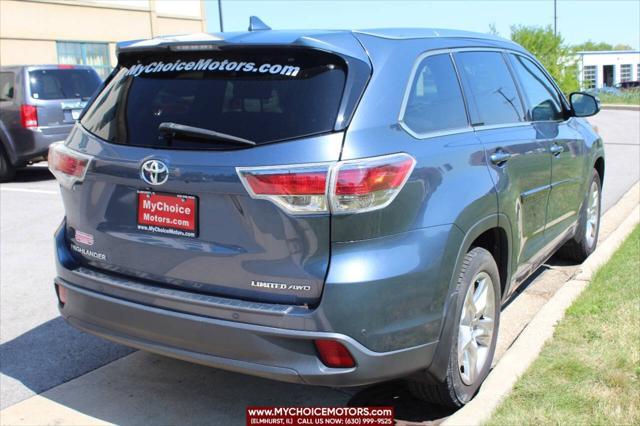 used 2016 Toyota Highlander car, priced at $19,999