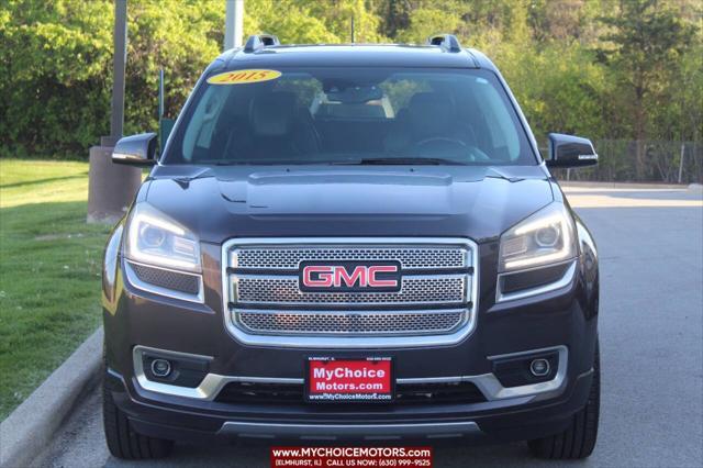 used 2015 GMC Acadia car, priced at $9,999