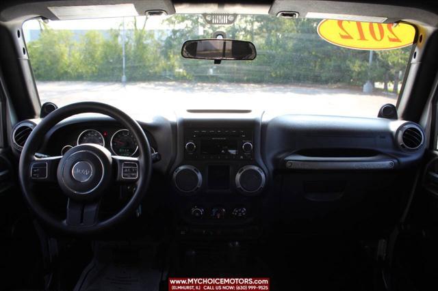 used 2012 Jeep Wrangler Unlimited car, priced at $12,799