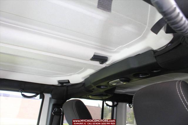 used 2014 Jeep Wrangler Unlimited car, priced at $17,999