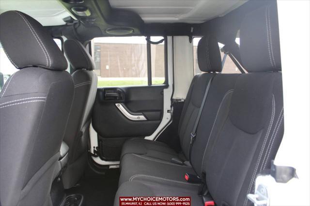 used 2014 Jeep Wrangler Unlimited car, priced at $17,999