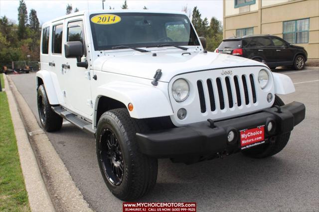 used 2014 Jeep Wrangler Unlimited car, priced at $17,999