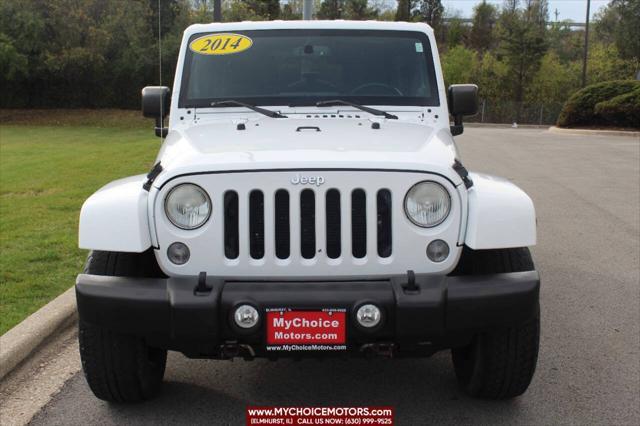 used 2014 Jeep Wrangler Unlimited car, priced at $17,999