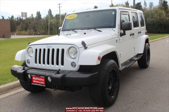 used 2014 Jeep Wrangler Unlimited car, priced at $17,999