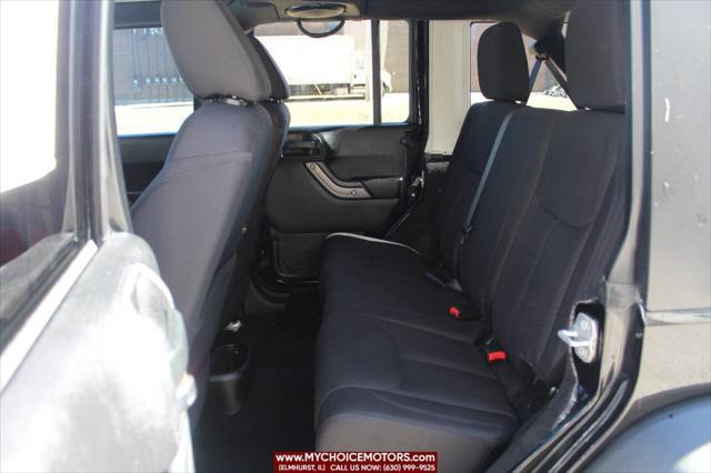 used 2014 Jeep Wrangler Unlimited car, priced at $13,999