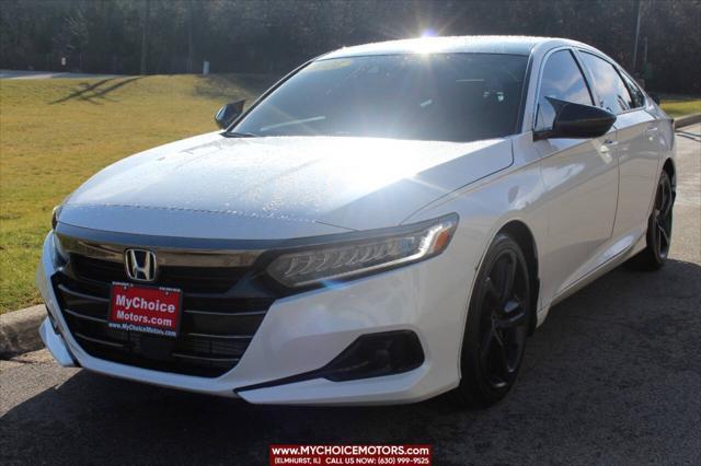 used 2021 Honda Accord car, priced at $18,999