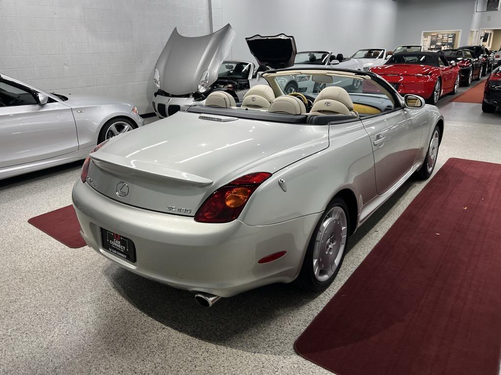 used 2002 Lexus SC 430 car, priced at $22,977