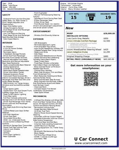 used 2016 Land Rover LR4 car, priced at $25,777