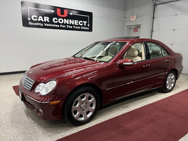 used 2005 Mercedes-Benz C-Class car, priced at $7,477