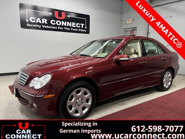 used 2005 Mercedes-Benz C-Class car, priced at $7,477