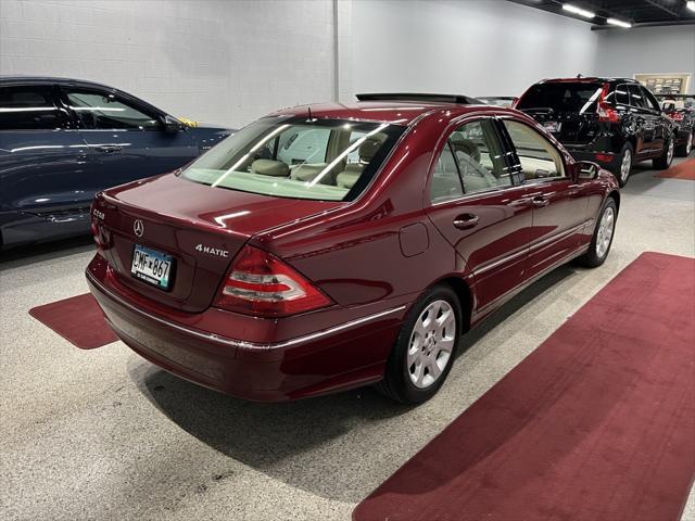 used 2005 Mercedes-Benz C-Class car, priced at $7,477