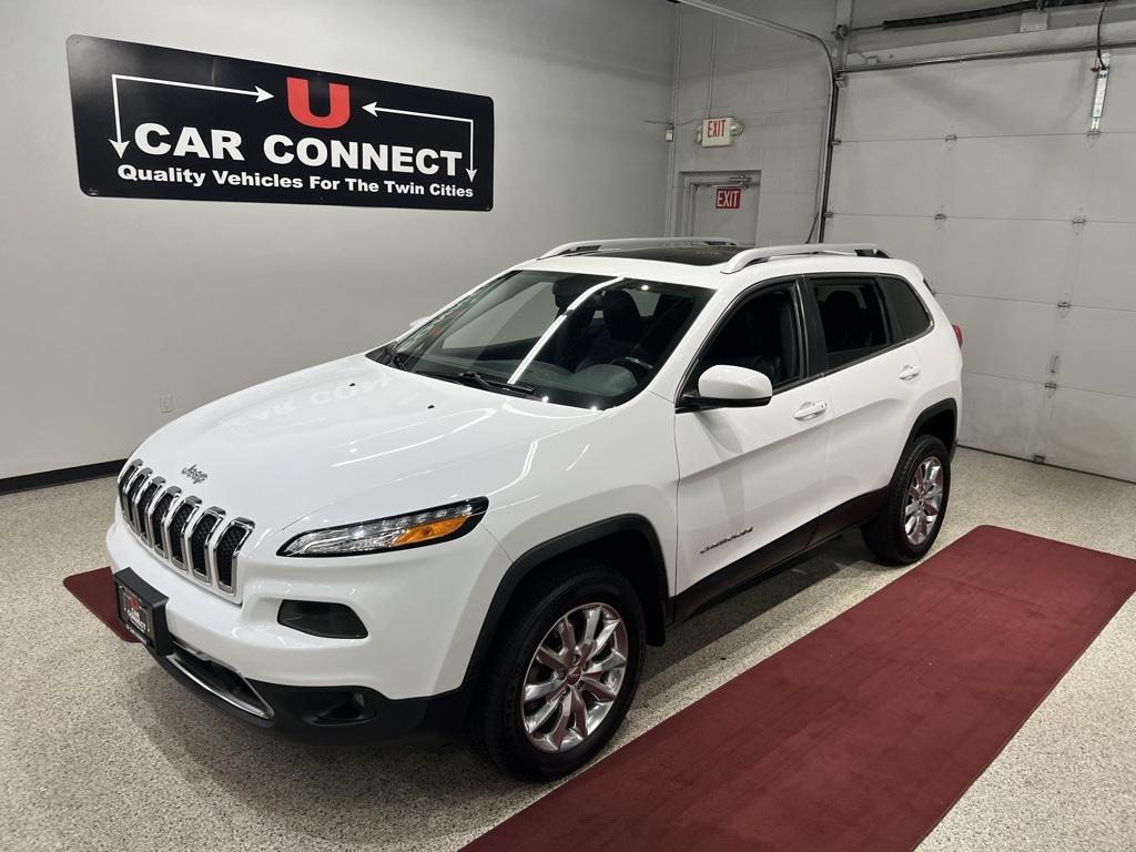 used 2015 Jeep Cherokee car, priced at $13,477