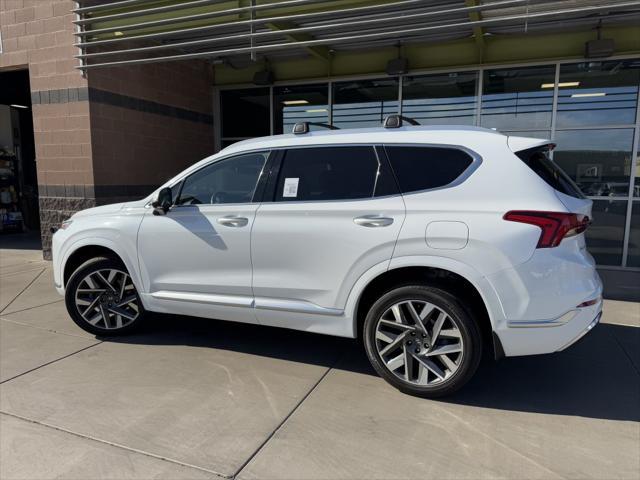 used 2021 Hyundai Santa Fe car, priced at $27,977