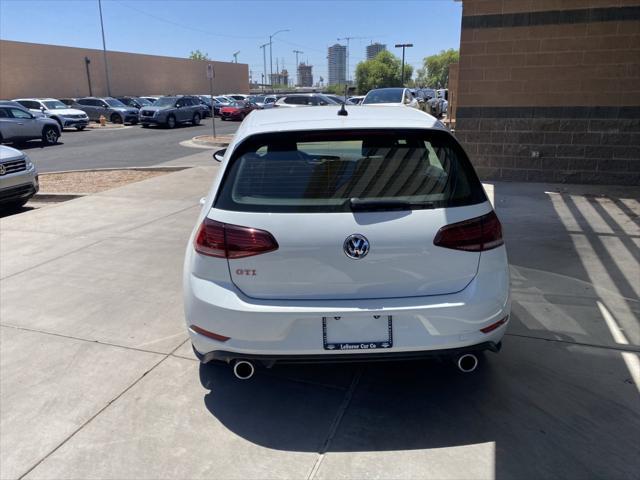 used 2020 Volkswagen Golf GTI car, priced at $22,977