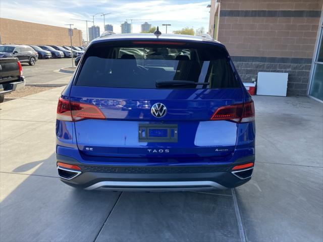 used 2023 Volkswagen Taos car, priced at $22,277