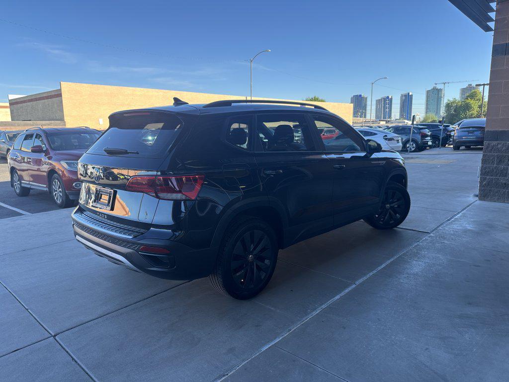 used 2023 Volkswagen Taos car, priced at $18,777