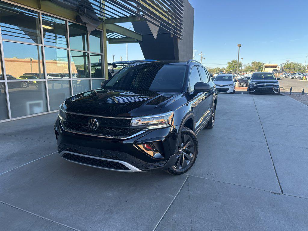 used 2023 Volkswagen Taos car, priced at $18,777