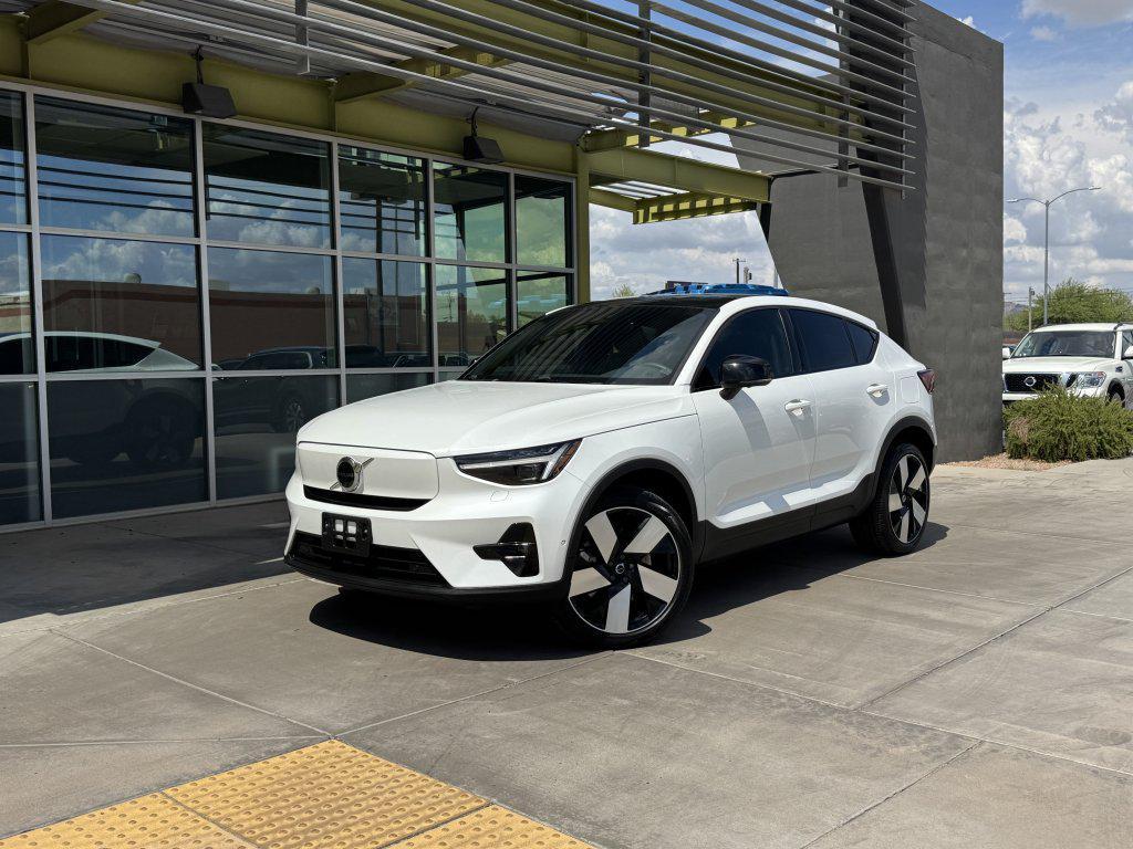 used 2023 Volvo C40 Recharge Pure Electric car, priced at $27,977