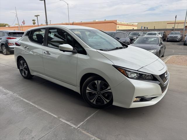 used 2021 Nissan Leaf car, priced at $14,777