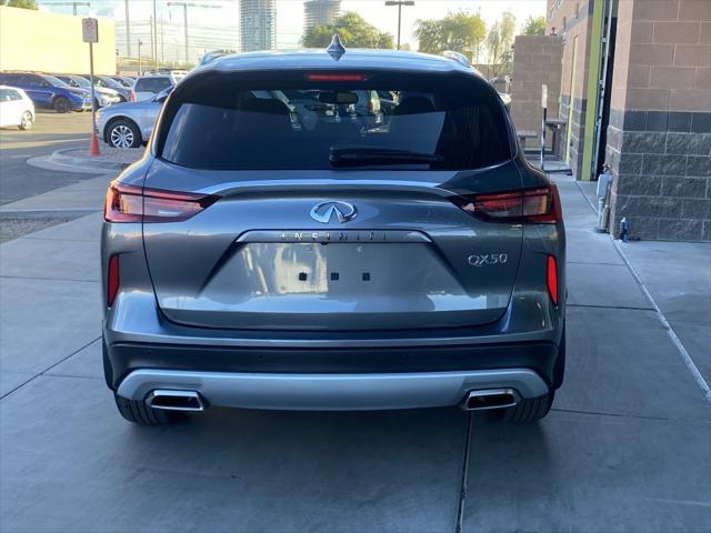 used 2022 INFINITI QX50 car, priced at $29,277