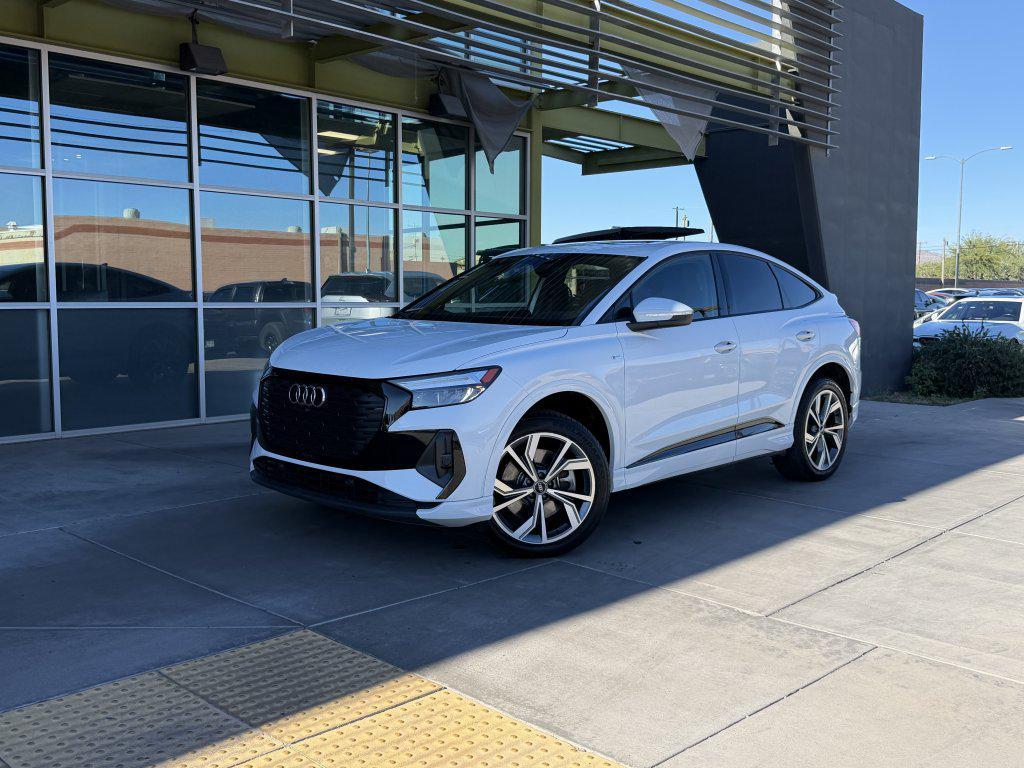 used 2024 Audi Q4 e-tron car, priced at $27,277