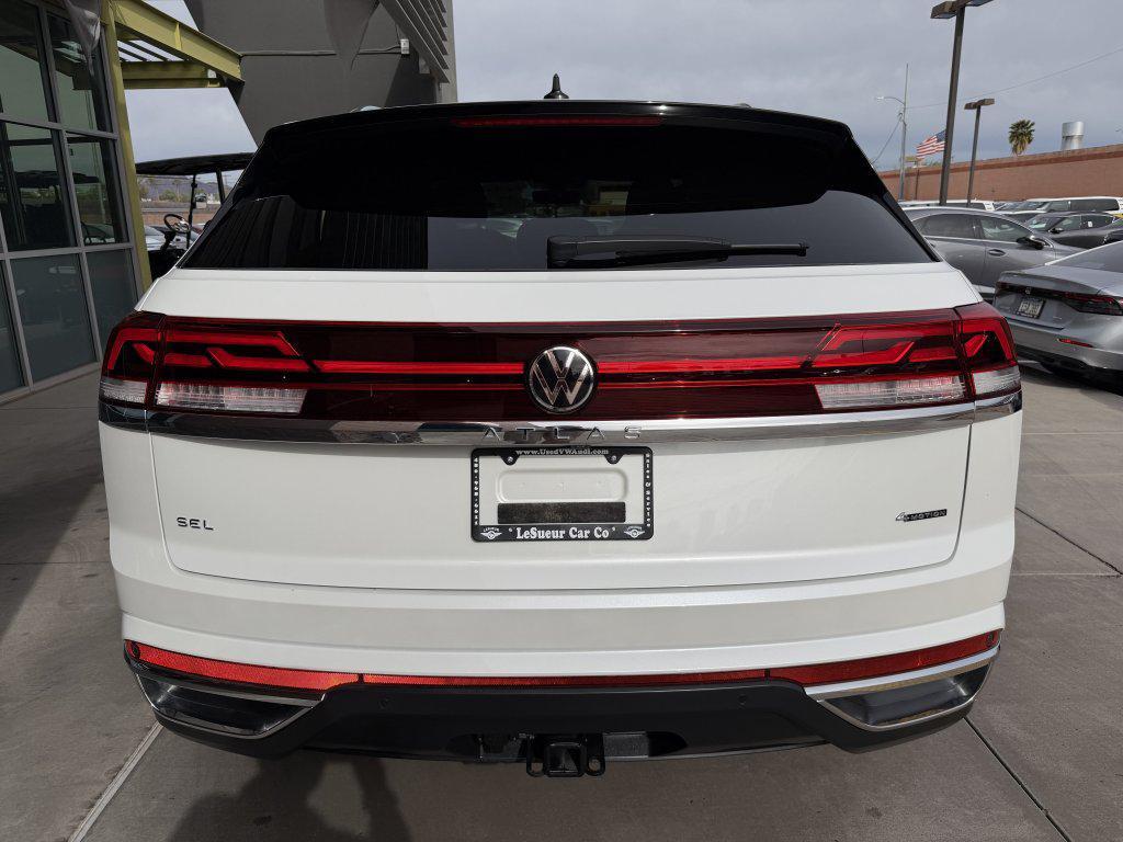 used 2024 Volkswagen Atlas Cross Sport car, priced at $34,777