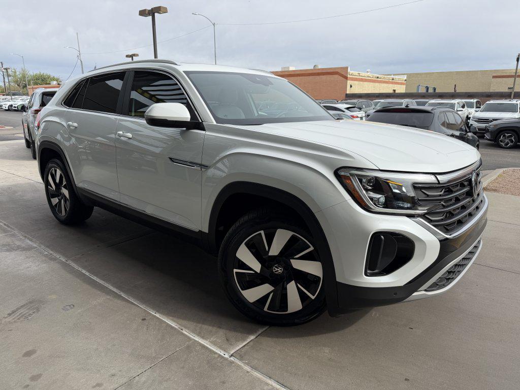 used 2024 Volkswagen Atlas Cross Sport car, priced at $34,777