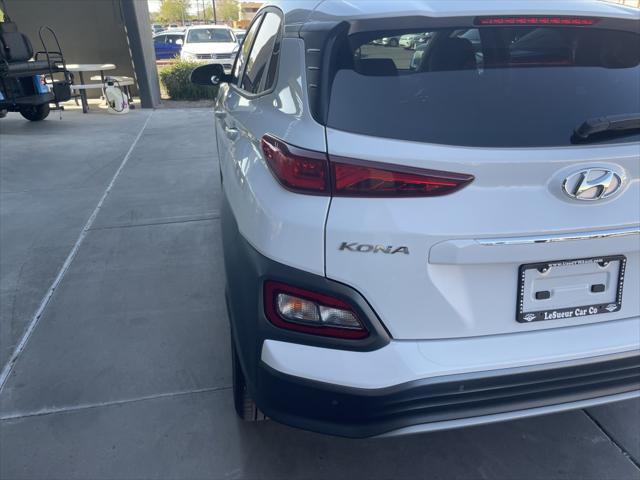 used 2020 Hyundai Kona EV car, priced at $17,477