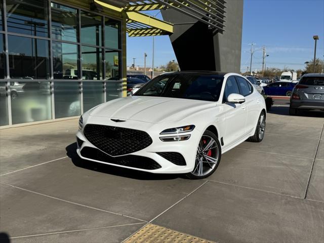 used 2024 Genesis G70 car, priced at $37,977