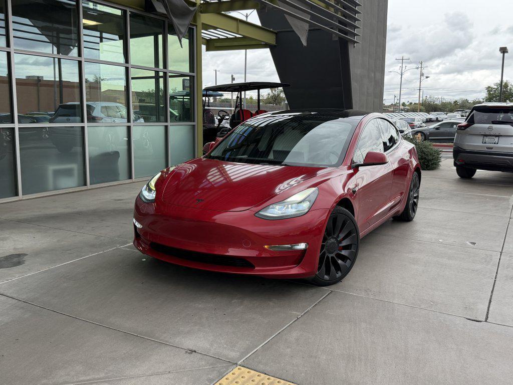 used 2022 Tesla Model 3 car, priced at $28,277