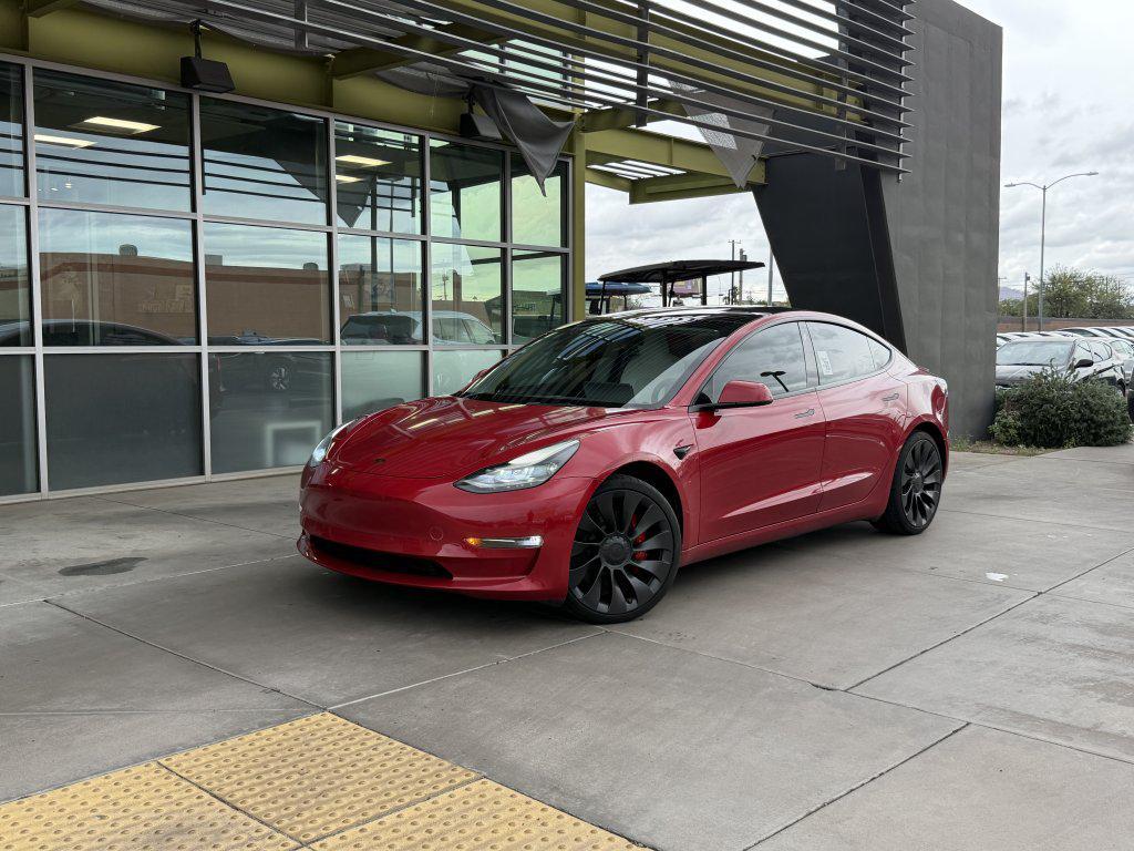 used 2022 Tesla Model 3 car, priced at $28,277