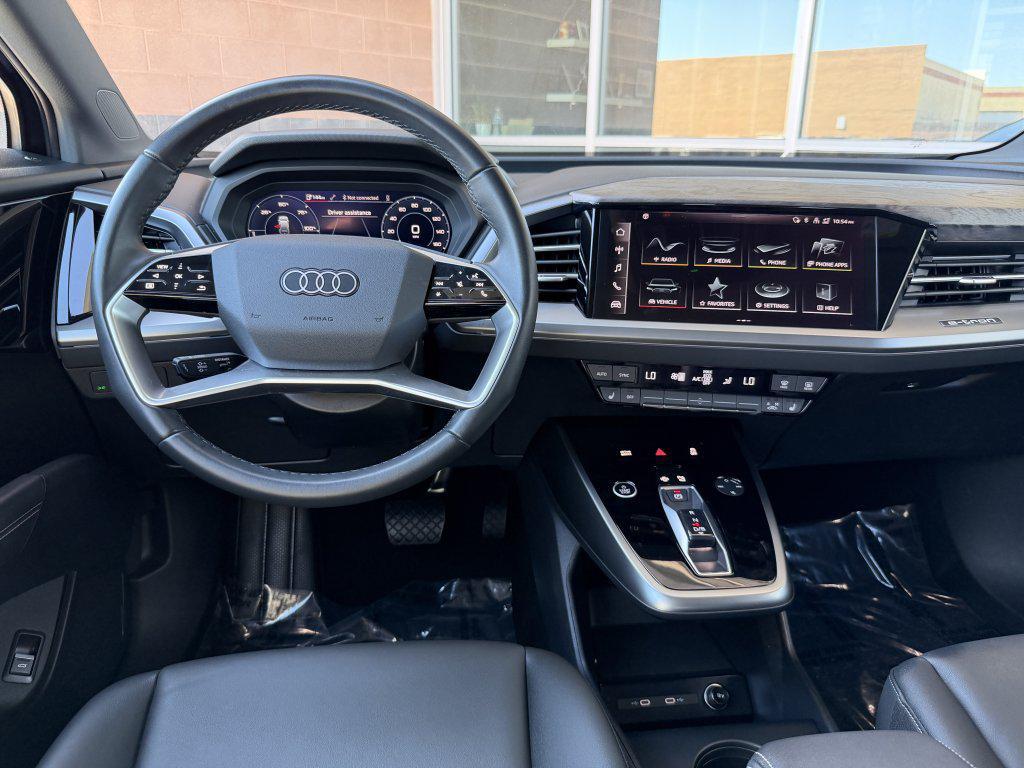 used 2024 Audi Q4 e-tron car, priced at $29,977