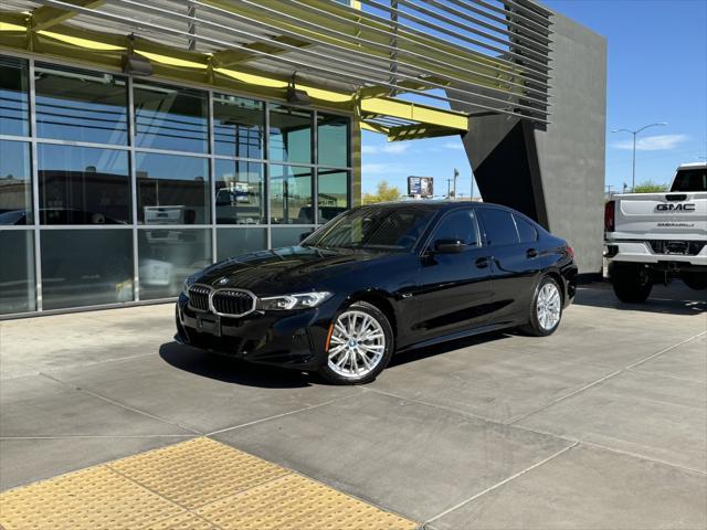 used 2023 BMW 330e car, priced at $36,277