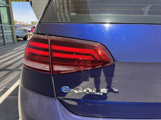 used 2019 Volkswagen e-Golf car, priced at $16,277