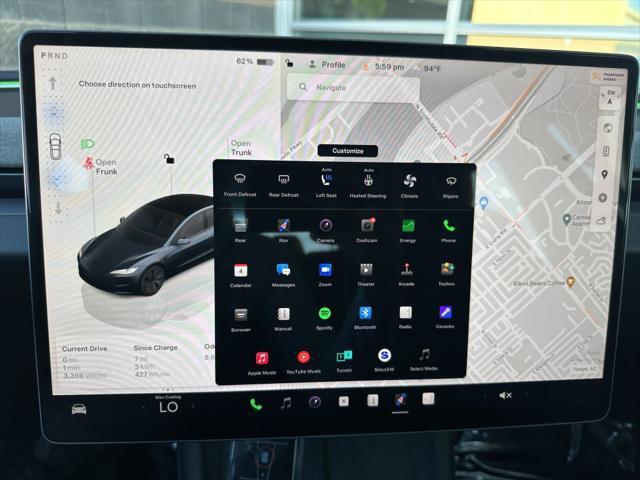 used 2024 Tesla Model 3 car, priced at $31,477