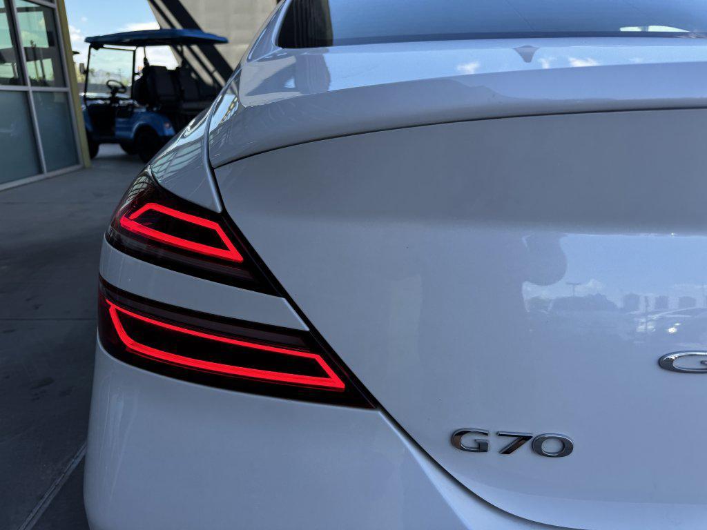 used 2023 Genesis G70 car, priced at $28,777