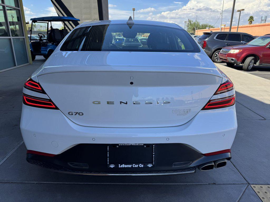 used 2023 Genesis G70 car, priced at $28,777