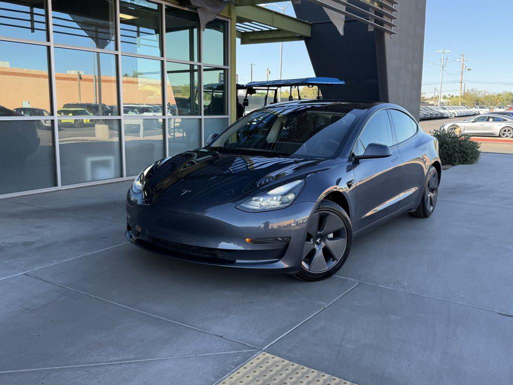 used 2023 Tesla Model 3 car, priced at $21,977