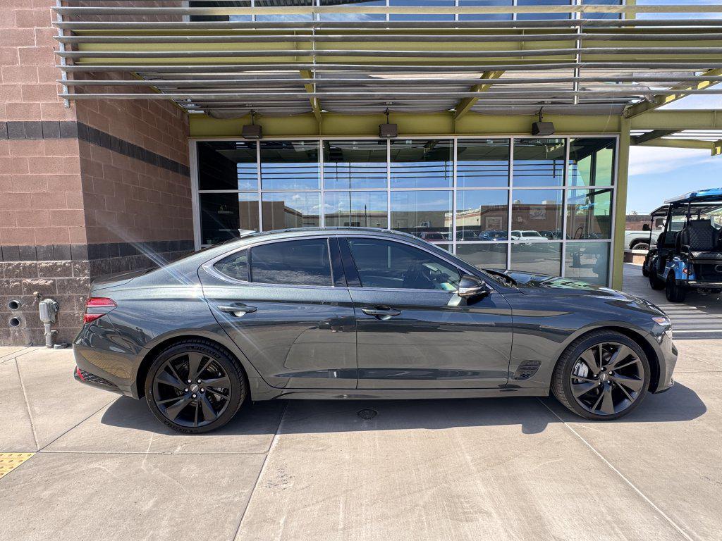 used 2023 Genesis G70 car, priced at $33,477