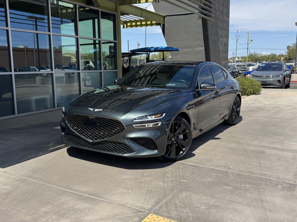 used 2023 Genesis G70 car, priced at $33,477