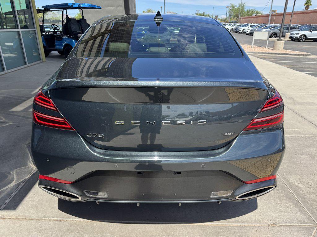 used 2023 Genesis G70 car, priced at $33,477