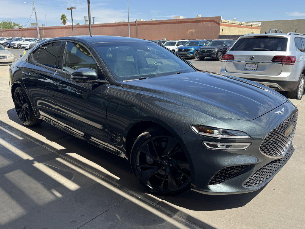 used 2023 Genesis G70 car, priced at $33,477
