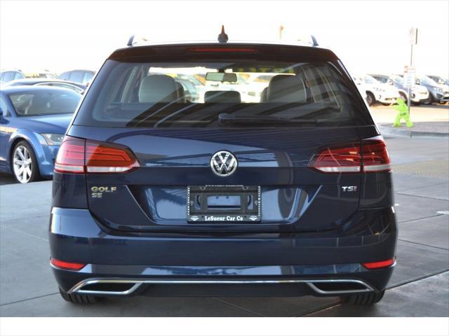 used 2018 Volkswagen Golf SportWagen car, priced at $17,977