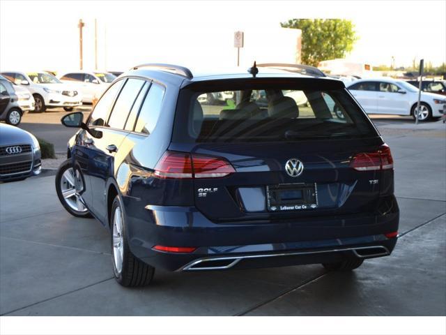 used 2018 Volkswagen Golf SportWagen car, priced at $17,977